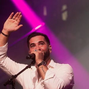 Kendji Girac - Célébration des 10 ans du centre commercial Beaugrenelle à Paris, France. Le 12 octobre 2023. © Christophe Clovis / Bestimage