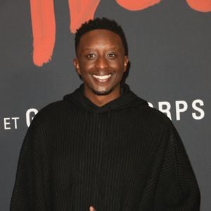 Ahmed Sylla lors de l'avant-première du film "Monsieur Aznavour"  au cinéma Le Grand Rex à Paris le 22 octobre 2024.

© Coadic Guirec / Bestimage