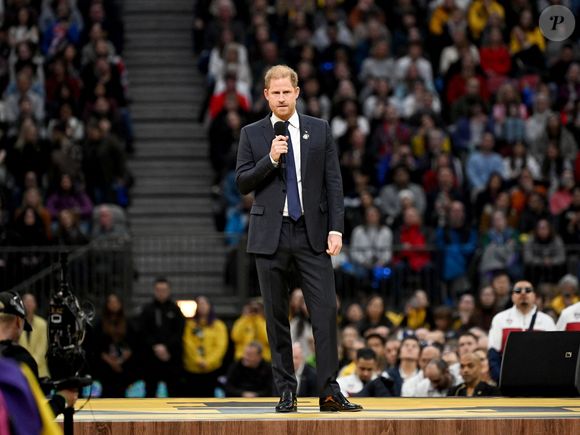 Le prince Harry et Meghan Markle assistent à la cérémonie d'ouverture des "Invictus Games Vancouver Whistler 2025" au Canada le 8 février 2025. Backgrid USA / Bestimage