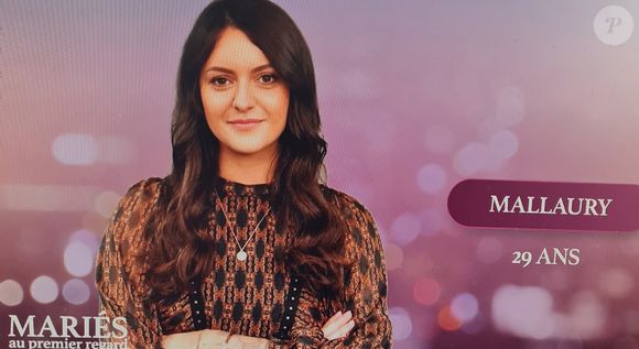 Mallaury lors de l'épisode 11 de "Mariés au premier regard" du 12 mai sur M6