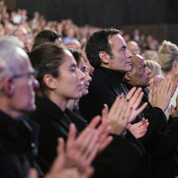 Exclusif - Anthony Delon lors de la soirée hommage Ciné-concert symphonique "Alain Delon, le dernier Samouraï" au palais des congrès à Paris le 8 novembre 2024 le jour de son anniversaire. Pour cette soirée, le chef d'orchestre Vahan Mardirossian a dirigé l'orchestre symphonique de Douai.

© Moreau / Jacovides / Bestimage