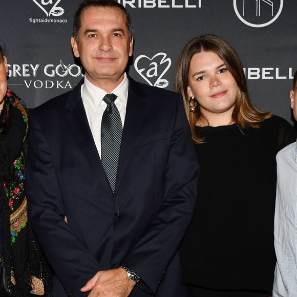 Exclusif - Jean Raymond Gottlieb et sa fille Camille, la fille qu'il a eu avec la princesse Stéphanie de Monaco, durant la présentation officielle de l'association Be Safe dont la présidente est Camille Gottlieb au MK sur le port de Monaco le 10 novembre 2018.

© Bruno Bebert / Bestimage
