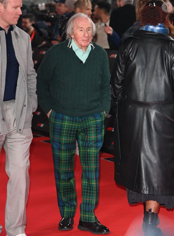 Jackie Stewart à Londres le 18 février 2025. GOFF INF / BESTIMAGE