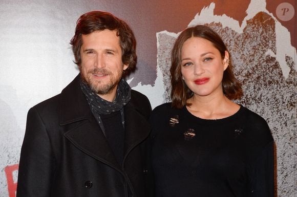Guillaume Canet et Marion Cotillard enceinte - Avant-première du film "Rock'n Roll" au Pathé Beaugrenelle à Paris le 13 février 2017. © Coadic Guirec / Bestimage
