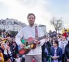 Pour rappel, il a décidé de s'éloigner de la scène pour se consacrer à un nouveau défi

Le chanteur Vianney a improvisé un concert sur le parvis de Notre-Dame de Paris le 8 avril 2025.

© Jack Bussat / Bestimage