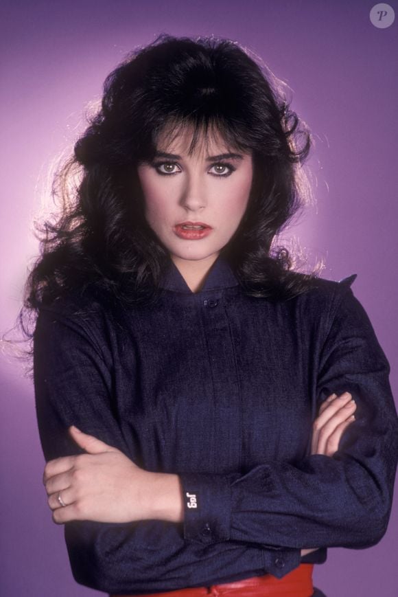 Demi Moore dans "General Hospital" en 1982. Los Angeles, CA, USA. Photo by The Hollywood Archive/Photoshot/ABACAPRESS.COM