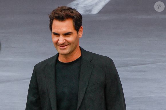 Roger Federer - Arrivées au défilé DIOR de la mode homme Printemps/Été 2026 dans le cadre de la Fashion Week de Paris à l'Hôtel National des Invalides, Place Vauban, à Paris, France, le 27 juin 2025. © Christophe Clovis/Bestimage