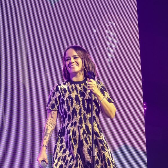 Alizée Lyonnet lors de la tournée des années 2000 "I Gotta Feeling" au Dôme de Paris le 14 mars 2026. © Jack Tribeca / Bestimage