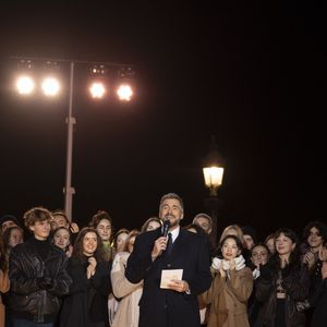 Exclusif - Olivier Minne - Emission "La grande soirée du 31 de Paris", diffusée le 31 décembre sur France 2 
© Cyril Moreau / Bestimage