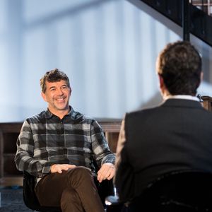 Stéphane Plaza lors de l'enregistrement de l'émission "Animaux Stars" présentée par Bernard Montiel qui sera diffusée le 3 avril 2021 à 17h30, à Paris, France, le 2 février 2021. © Tiziano Da Silva/Bestimage