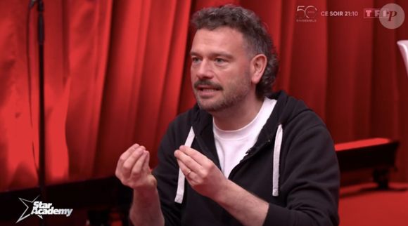 Hugues Hamelynck dans la Star Academy. Capture d'écran/TF1