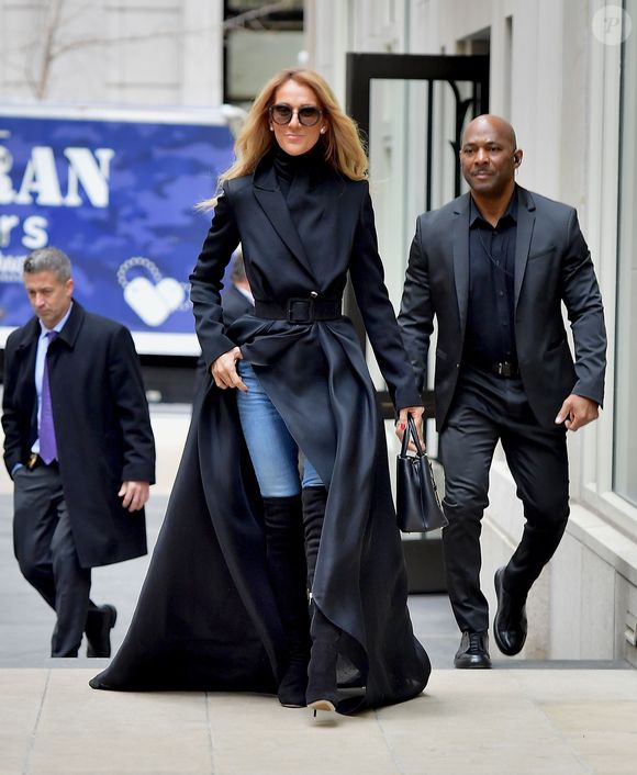Céline Dion à la sortie de son concert au Barclays Center à New York le 29 février 2020.

©BestImage