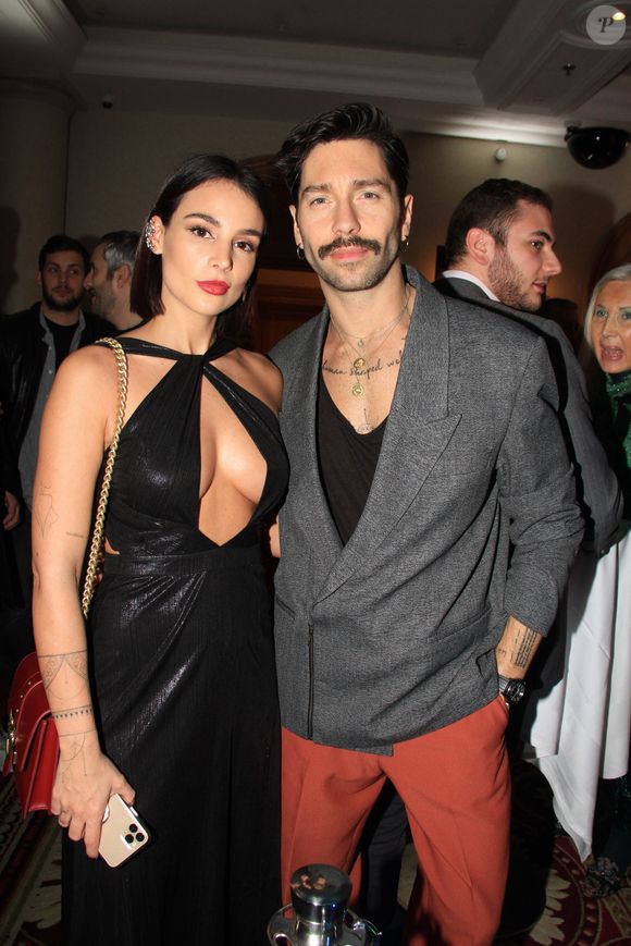 Jade Leboeuf et Stéphane Rodrigues - Soirée du Grand Dîner à l'hôtel Marriott Champs-Elysées à Paris le 18 décembre 2019. © Philippe Baldini/Bestimage