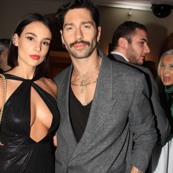 Jade Leboeuf et Stéphane Rodrigues - Soirée du Grand Dîner à l'hôtel Marriott Champs-Elysées à Paris le 18 décembre 2019. © Philippe Baldini/Bestimage