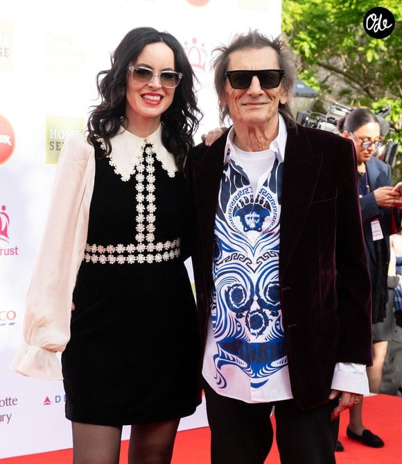 Sally Humphreys Wood et Ronnie Wood à l'événement The King's Trust 50th Anniversary Celebration le 11 mai 2026 au Royal Albert Hall à London. 

Photo : STARMAX / BESTIMAGE