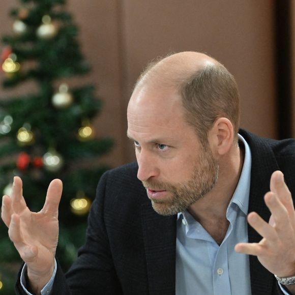 Le prince William, prince de Galles, célèbre le 20ème anniversaire de l'association Centrepoint, dans ses nouveaux locaux à Londres, le 9 décembre 2025. Photo par PA Photo/ Bestimage