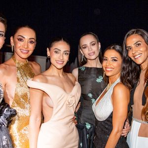 Nathalie Rayes, Renata Notni, Sofia Carson, Eva Longoria et Maria Bravo lors du XIV Global Gift Gala Cannes 2026, le 20 mai 2026, à Cannes, France. © Europa Press/Bestimage