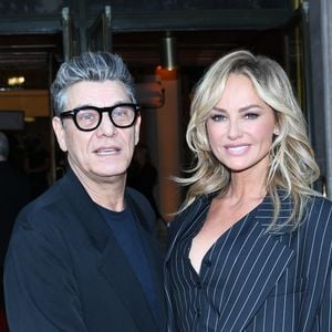 Marc Lavoine et sa compagne Adriana Karembeu arrivant au "Concerto pour la Paix" organisé par Omar Harfouch au Théâtre des Champs Élysées à Paris, France, le 18 Septembre 2024. 

© Rachid Bellak / Bestimage