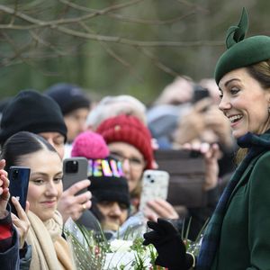 Catherine (Kate) Middleton, princesse de Galles - La famille royale britannique se rend à la messe de Noël à Sandringham le 25 décembre 2024. - La famille royale britannique se rend à la messe de Noël à Sandringham le 25 décembre 2024.