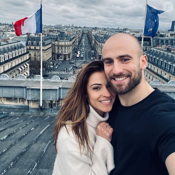 Instagram de la danseuse Denitsa Ikonomova, photo avec son compagnon François Alu.