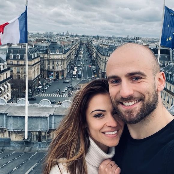 Instagram de la danseuse Denitsa Ikonomova, photo avec son compagnon François Alu.
