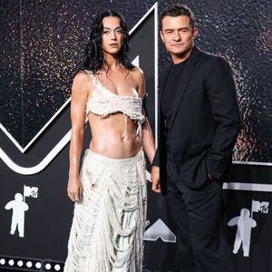 Katy Perry et Orlando Bloom arrivent aux 2024 MTV Video Music Awards qui se déroulent à l'UBS Arena le 11 septembre 2024 à Elmont, New York, États-Unis. Photo by Xavier Collin/Image Press Agency/ABACAPRESS.COM