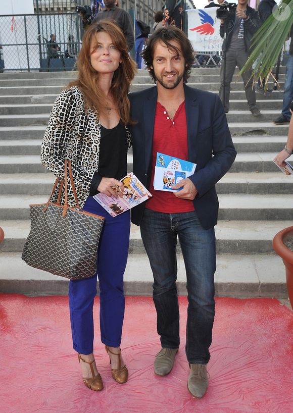 Frédéric Diefenthal et Gwendoline Hamon en 2012 aux Tuileries à Paris
©VEEREN / BESTIMAGE