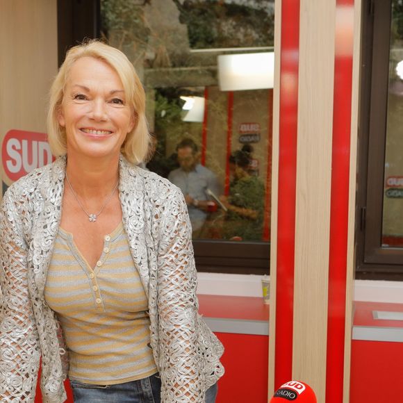 Brigitte Lahaie - Conférence de rentrée de Sud Radio dans ses locaux de l'immeuble Passy Kennedy à Paris, le 13 septembre 2018 © CVS / Bestimage