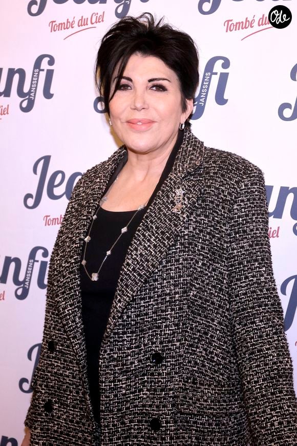Liane Foly à la 150 ème du spectacle "Tombé du ciel" de Jeanfi Janssens à la Comédie des Champs Elysées à Paris le 13 février 2025. Spectacle suivi d'une réception Restaurant Manko.

© Cédric Perrin / Bestimage