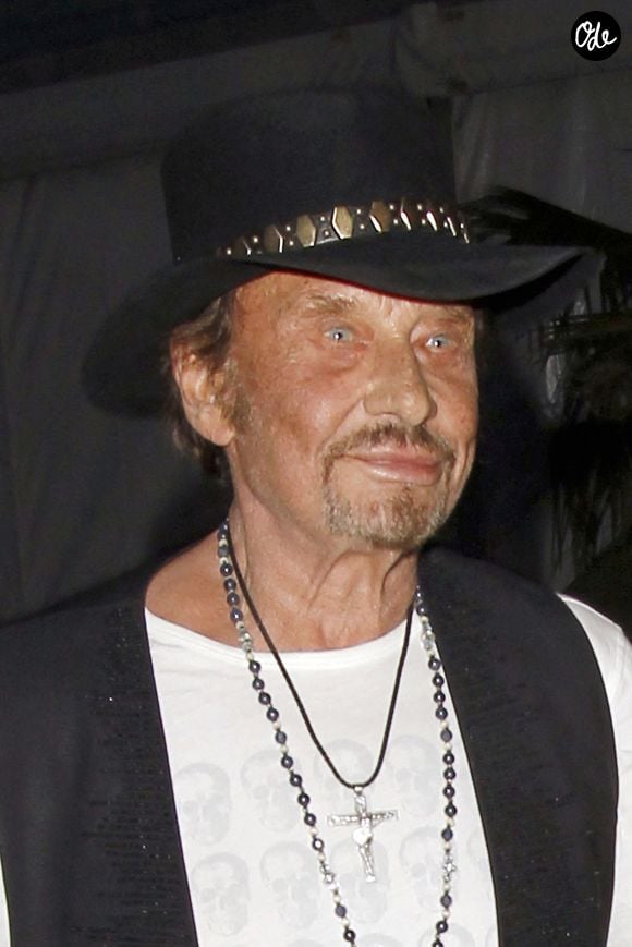 Le chanteur français Johnny Hallyday et son épouse Laeticia assistent au festival de musique de Coachella à Indio. Indio, Californie - vendredi 17 avril 2015. Photo : © /PCN/ABACAPRESS.COM