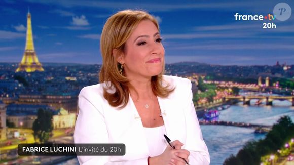 Fabrice Luchini a été repris en direct par Léa Salamé. Capture d'écran France 2