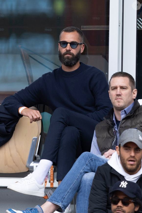 Benoit Paire dans les tribunes lors des Internationaux de France de Tennis de Roland Garros 2025. Paris, le 26 mai 2025. © Jacovides-Moreau/Bestimage