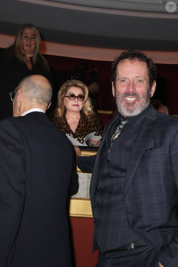 Exclusif - Catherine Deneuve, Christian Vadim - Personnalités au "concerto pour la paix" de Omar Harfouch au théâtre des Champs-Elysées à Paris le 18 septembre 2024.

© Perusseau / Tribeca / Bestimage