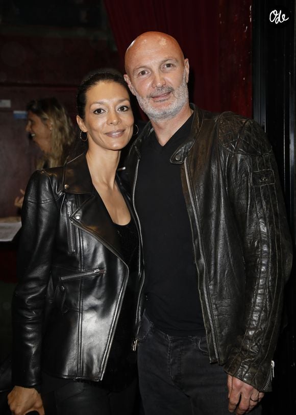 Frank Leboeuf et sa femme Chrislaure Nollet - Dîner de l'équipe de France 98 au Buddha-Bar à Paris à l'occasion des 20 ans de la victoire de l'équipe de France, le 11 juin 2018. © Marc Ausset-Lacroix/Bestimage