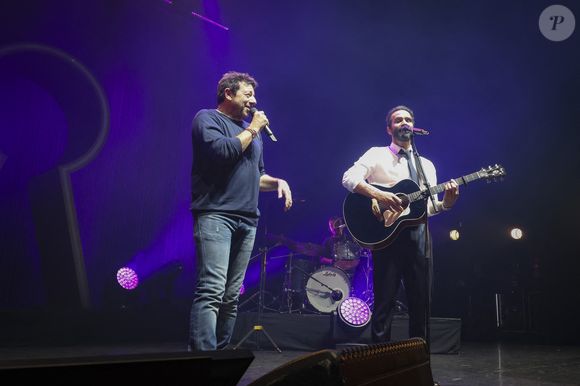 Ycare, Patrick Bruel, lors du second concert d'Ycare à l'Olympia, à Paris, France, le 7 mars Photo par Jack Tribeca/Bestimage