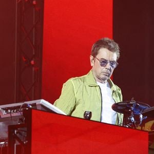 Jean-Michel Jarre sur la place Paleizenplein - Place des Palais à Bruxelles le mardi 01 juillet 2025, lors de la deuxième journée de la première édition de l'événement Brussels Palace Open Air.

Photo by ABACAPRESS.COM