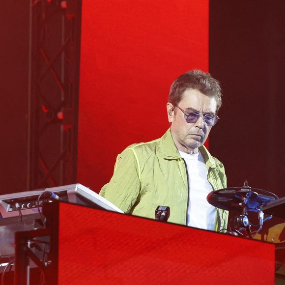Jean-Michel Jarre sur la place Paleizenplein - Place des Palais à Bruxelles le mardi 01 juillet 2025, lors de la deuxième journée de la première édition de l'événement Brussels Palace Open Air.

Photo by ABACAPRESS.COM