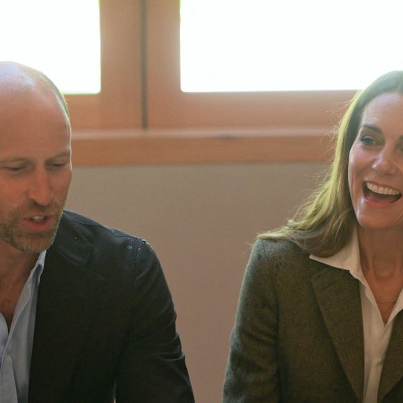 Kate Middleton et le prince William lors d'une visite au Musée d'Histoire Naturel de Londres. © ALPHA AGENCY / BESTIMAGE