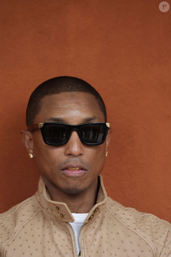 Pharrell Williams est vu à Roland Garros le 8 juin 2025 à Paris, France. ©Nasser Berzane/ABACAPRESS.COM