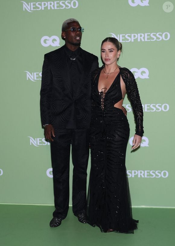 Paul Pogba et sa femme Zulay - Soirée Nespresso x GQ lors du 78ème Festival International du Film de Cannes le 18 mai 2025. © Denis Guignebourg/BestImage