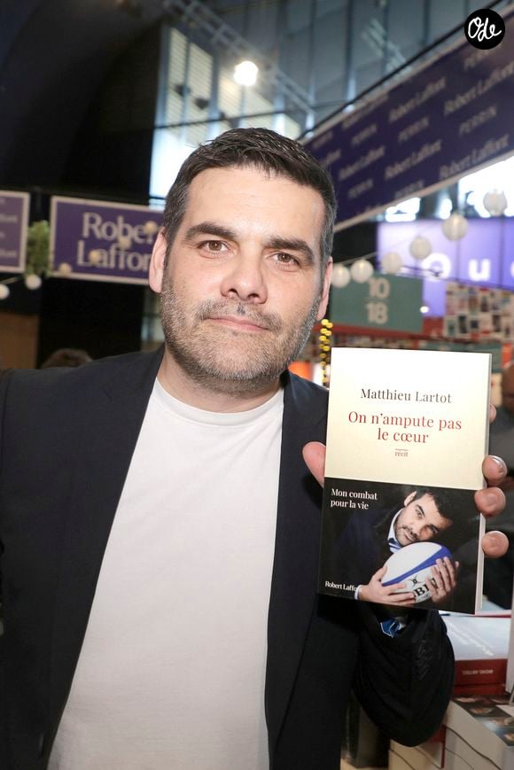 Matthieu Lartot - Festival du livre de Paris 2024 le 12 avril 2024. © Cedric Perrin / Bestimage