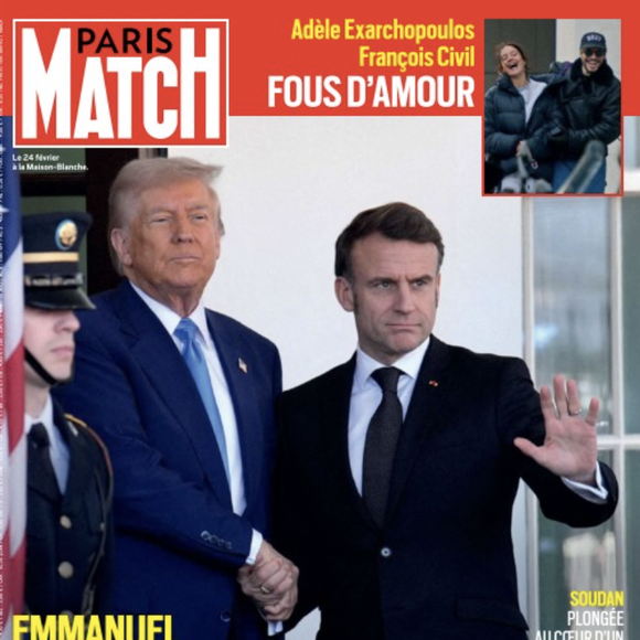 Couverture "Paris Match" du lundi 24 février 2025.