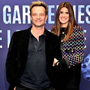 David Hallyday et sa femme Alexandra Pastor durant l'avant première mondiale au Grimaldi Forum à Monaco, le 9 février 2023, du film "Les gardiennes de la planète".

© Bruno Bebert / Bestimage