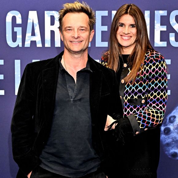 David Hallyday et sa femme Alexandra Pastor durant l'avant première mondiale au Grimaldi Forum à Monaco, le 9 février 2023, du film "Les gardiennes de la planète".

© Bruno Bebert / Bestimage
