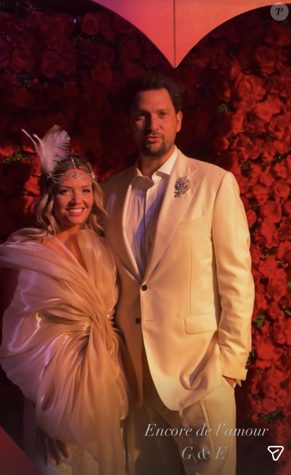 Mariage d'Eric Antoine et Gennifer Demey sur Instagram.

Photo : Instagram