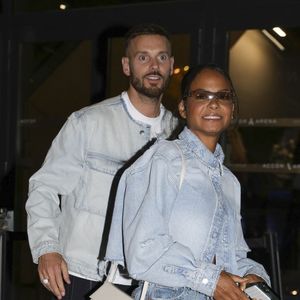Paris, FRANCE Christina Milian et Matt Pokora ont fait une entrée élégante au concert de Drake à Paris, arrivant main dans la main.
© Backgrid USA / Bestimage