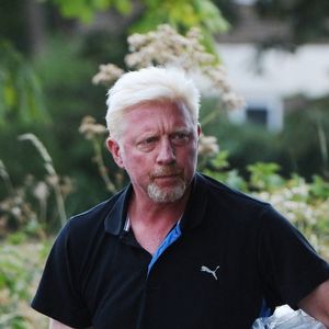 Boris Becker a été aperçu en plein déménagement à Londres. Le 27 juillet 2018. Photo par Bestimage