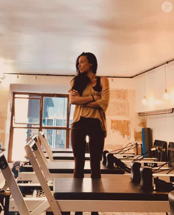Anne-Gaëlle Riccio est devenue prof' de Pilates