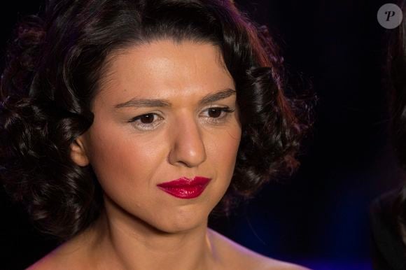 Khatia Buniatishvili - Emission spéciale "Unis pour l'Ukraine" à la Maison de la Radio et de la Musique, diffusée en direct sur France 2 et présentée par Nagui et Leïla.Kaddour à Paris le 8 mars 2022.