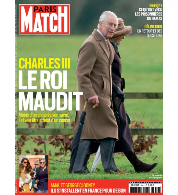 Couverture "Paris Match" du 8 février 2024